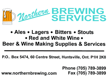 Northern Brewing Services, Hunstville, Ontario
