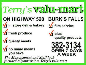 Terry's Valu-mart, Burk's Falls, Ontario